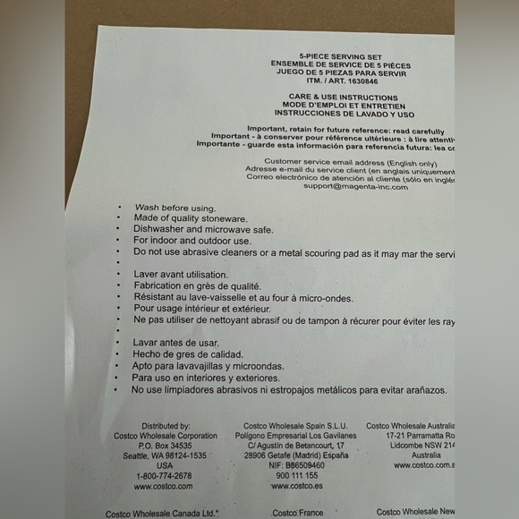 Rae Dunn 5 Piece Serving Set | Spread + Dip + Dunk + Serve | NEW Farmhouse Dip - Picture 15 of 15